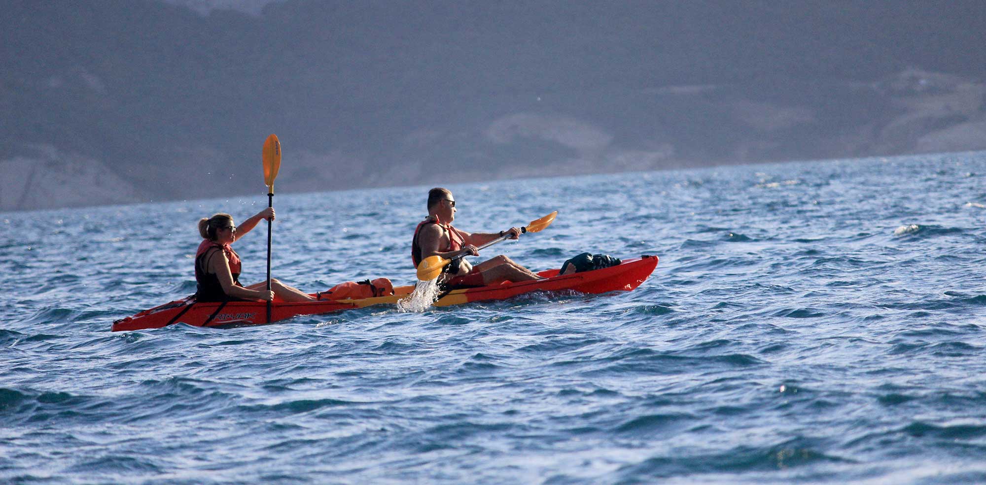 kayaking
